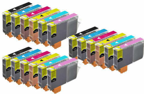 18 PK Combo Ink Cartridges Set for CLI-8 Canon Pixma iP6600D iP6700D Printer