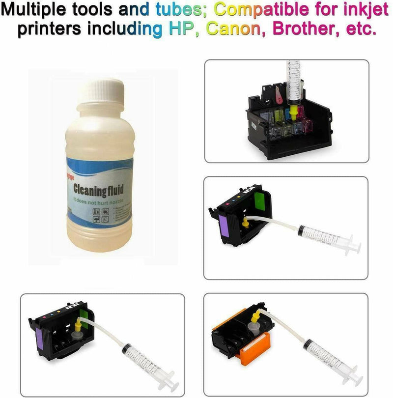 Print Head Cleaning Kit for Epson Brother HP Printers - New