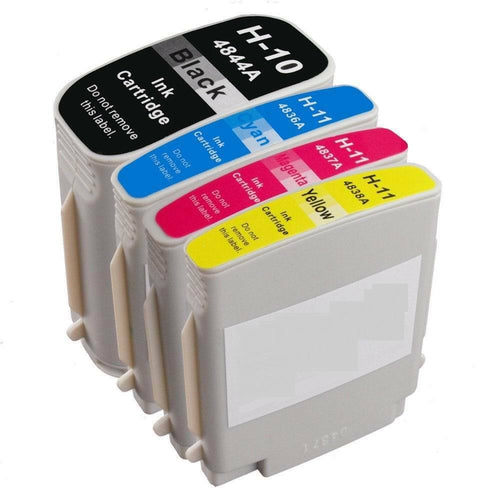 5pk HP Compatible Combo Set Ink cartridges for HP #10 #11 Inkjet 1000