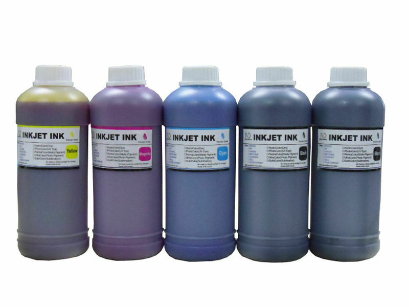 5x500ml T502 refill Ink for Epson EcoTank ET2700 ET2750 ET3700 ET3750 ET4750