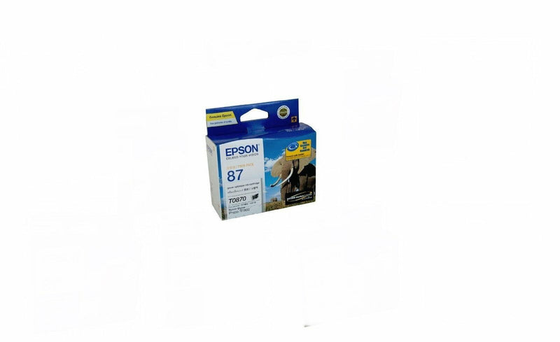 Epson 87 Gloss Optimizer Ink Cartridge T0870 New Genuine