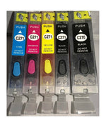 Refillable Ink Cartridge Set for Canon PGI-270XL CLI-271XL PIXMA MG6821 MG6822