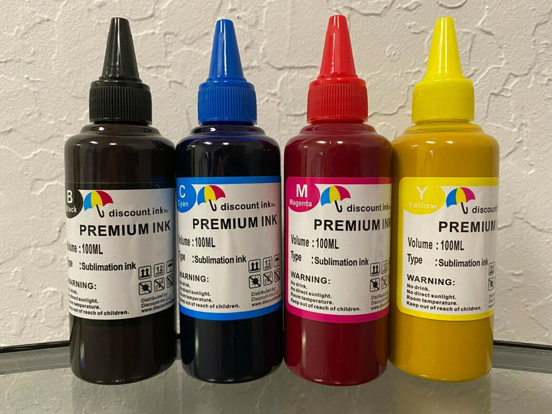 400ml Sublimation Refill Ink For Epson T212 XP-4100 XP-4105 WF-2830 WF-285