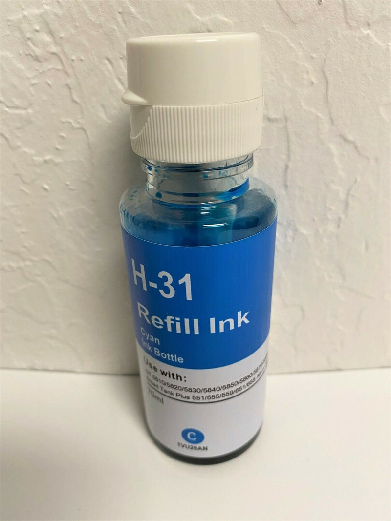 Compatible Premium Refill Ink Bottle for HP-31 HP-32 SmartTank 551 651 455 514