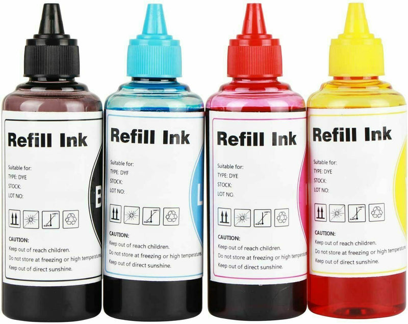 4 Colors T104 522 544 Refill Dye Ink Epson Ecotank Et 2710 - Temu