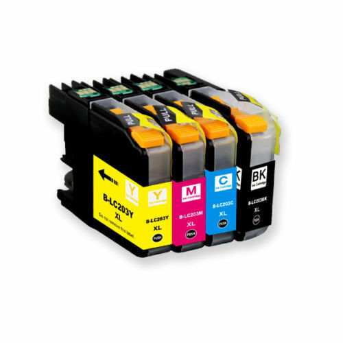 4pk NEW LC-203XL Ink Set Combo For Brother Printer MFC-J460DW MFC-J480DW J485DW