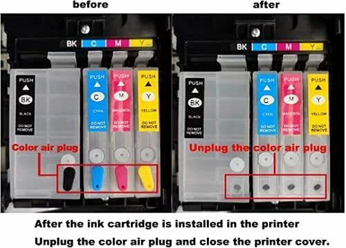 Empty Refillable Ink Cartridge Kit for HP 934 935 Officejet 6230 + Pigment Ink