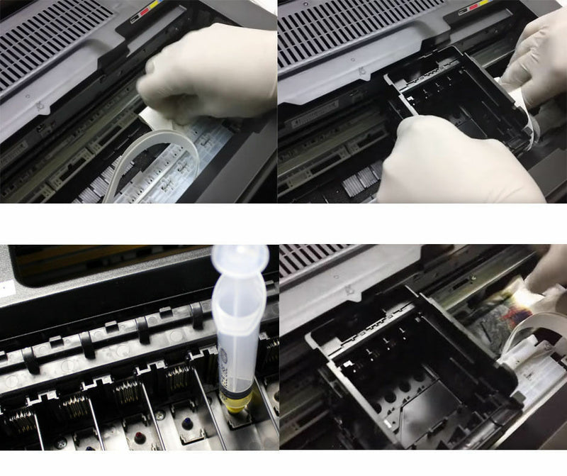 500ml Canon Inkjet Printer Head SUPER Cleaning Solution Kit Repair Flush Cleaner