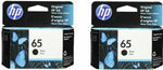 Twin HP 65 Genuine Black ink Combo Ink Cartridges New Exp 2022