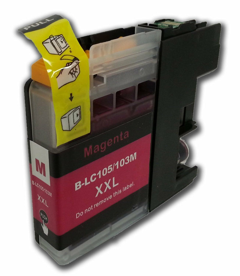 Compatible LC103 LC101 Magenta Ink Cartridge for Brother MFC-J4410DW MFC-J4310DW