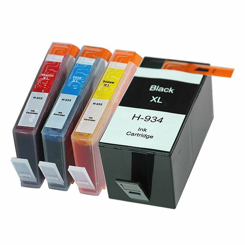 4 Reman HP 934XL 935XL Ink Cartridges For Officejet 6812 6830 6815 6835 6230