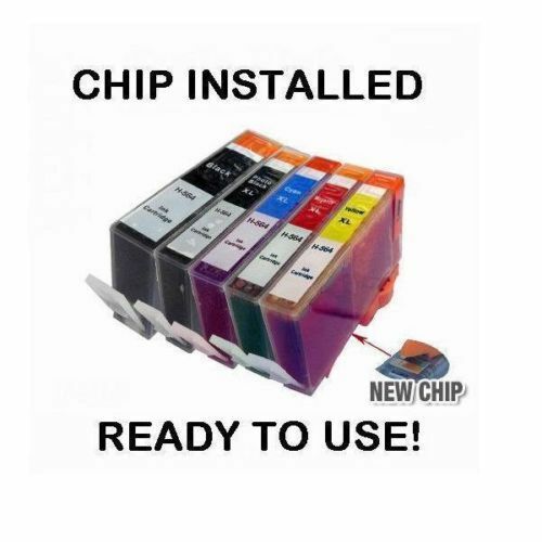 5 PK New HP 564XL Ink Cartridge for Photosmart 6510 6520 7510 7520 Printer