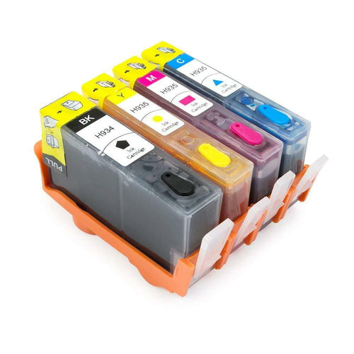 Non-OEM Refillable Ink Cartridge KIT For HP 934 935 XL Officejet 6812 6815 6820