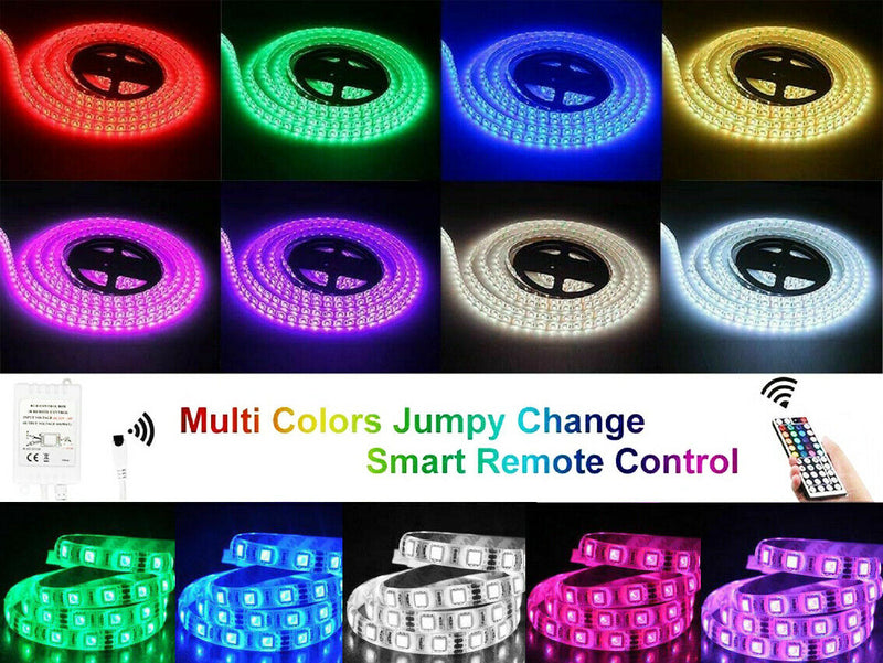 Led Strip Lights 16.4ft RGB Led Room Lights 5050 Led Tape Lights Color Changing