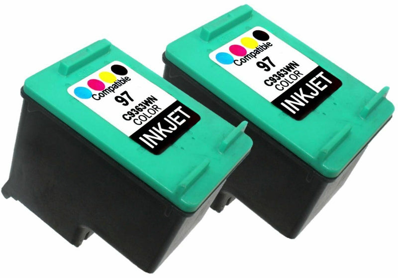 Compatible Combo HP 92 93 94 95 96 97 98 Ink Cartridges, New Chip Show Ink