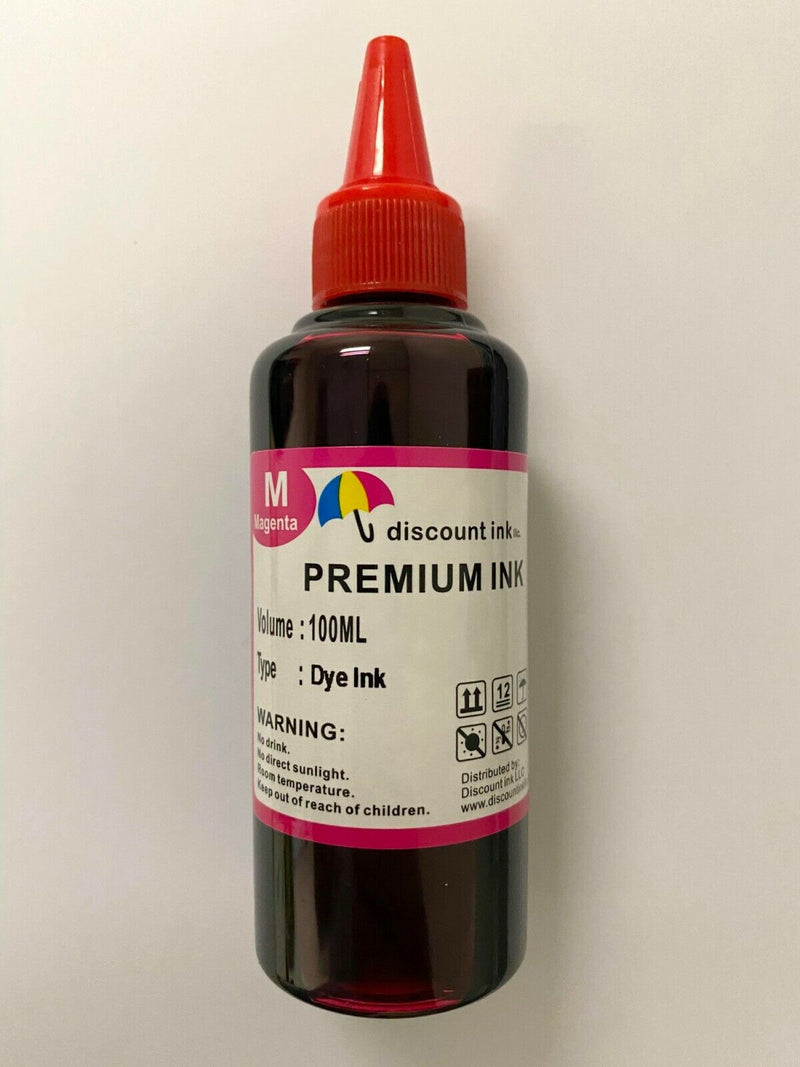 200ML Magenta Cyan Universal Refill Ink Bottles