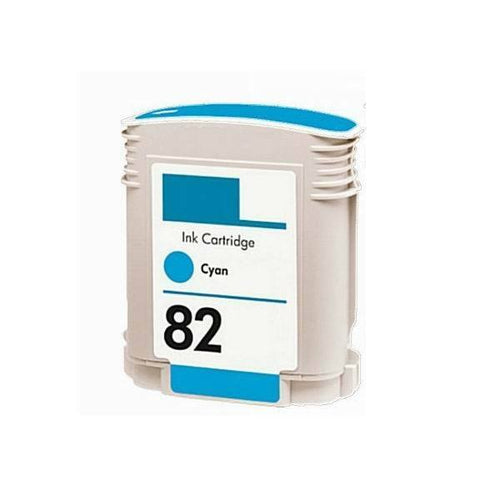 Reman HP 82 HP C4911A 82 Cyan Color Ink Cartridge