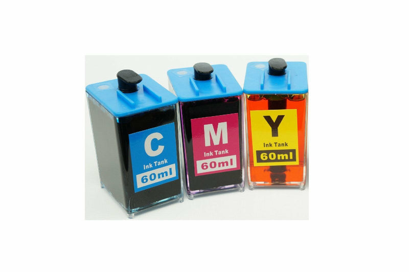 60ml Cyan Magenta Yellow Ink Tank for HP 564 564XL DIY Ink REFILL system