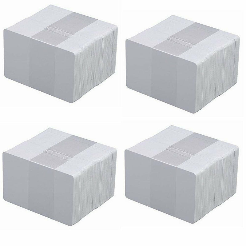 200 CR80 30Mil White Blank PVC Plastic Cards for Photo ID card Printers