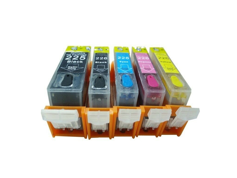 5 pks Refillable ink for Canon PGI-225 CLI-226 ip4820 MG5220