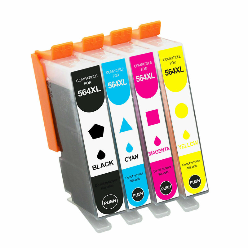 Printer Ink Cartridges For HP 564XL 564 XL Photosmart 6510 6520 7510 7520 5520