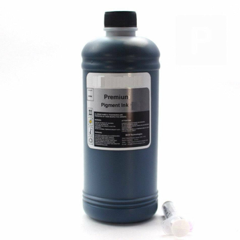 Black Bulk Refill Ink 500ml Bottle Pigment for All Inkjet Printer Cartridge