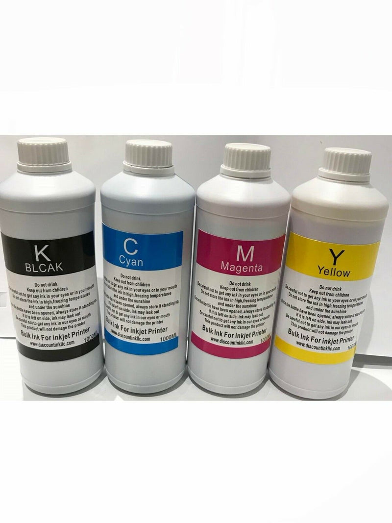 1000ml Dye Refill Ink Epson Workforce Pro WF-4630 WF-4640