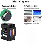 8 Pack Sublimation Ink Cartridge Compatible for Sawgrass SG500 SG1000 Printer - New Update Chip