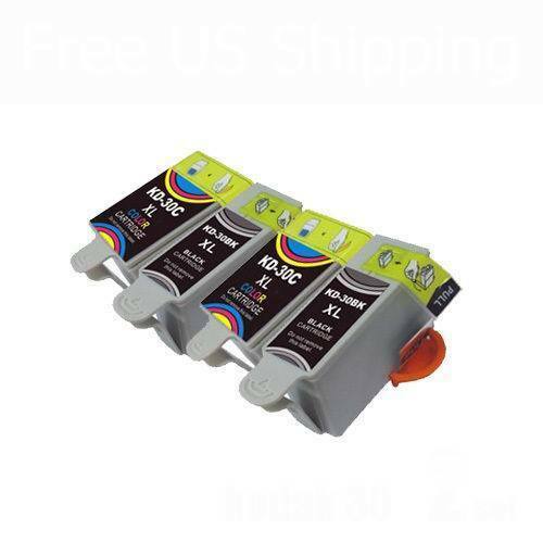 4PK Comp INK CARTRIDGE FOR KODAK 30XL ESP C310 C315 ESP Office 2150 HERO3.1
