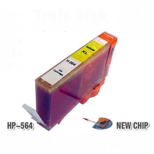 Compatible With HP 564XL Yellow Ink cartridge fit Deskjet 3070a 3070