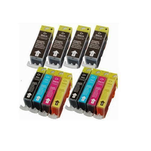 12 Pack Ink Combo Set fit for Canon PGI-225 CLI-226 MG6120 MG6220 MG8120 MG8220