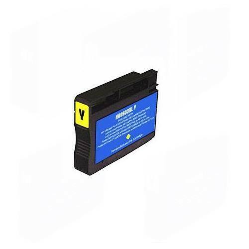 933XL Yellow ink cartridge compatible for HP 6100 6600 6700 show ink level