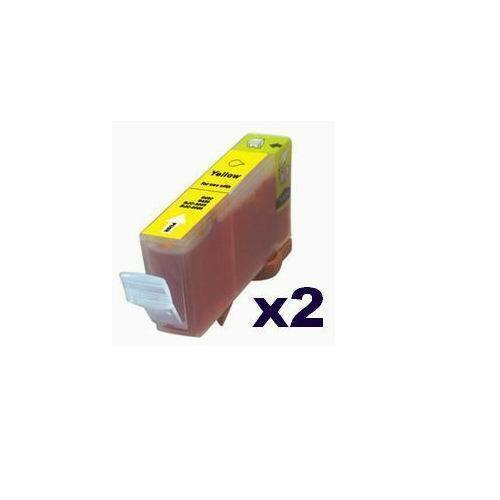 2pk Ink Cartridge Set fit for Canon CLI-226 Yellow PIXMA MG5120 MG5220