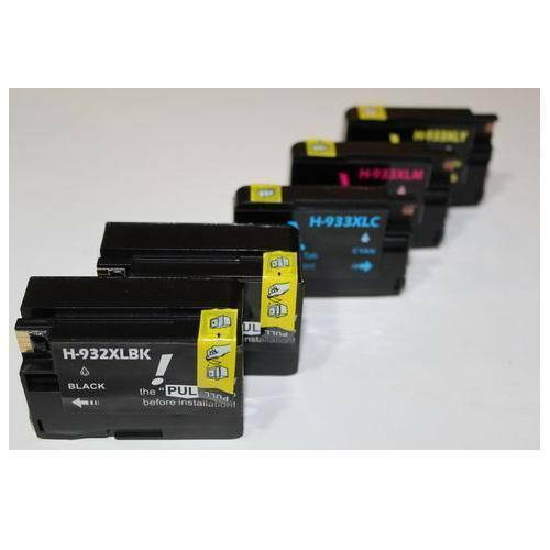 5PK 932XL 933XL Ink Cartridge for HP OfficeJet 7110 7610  7612 Printer