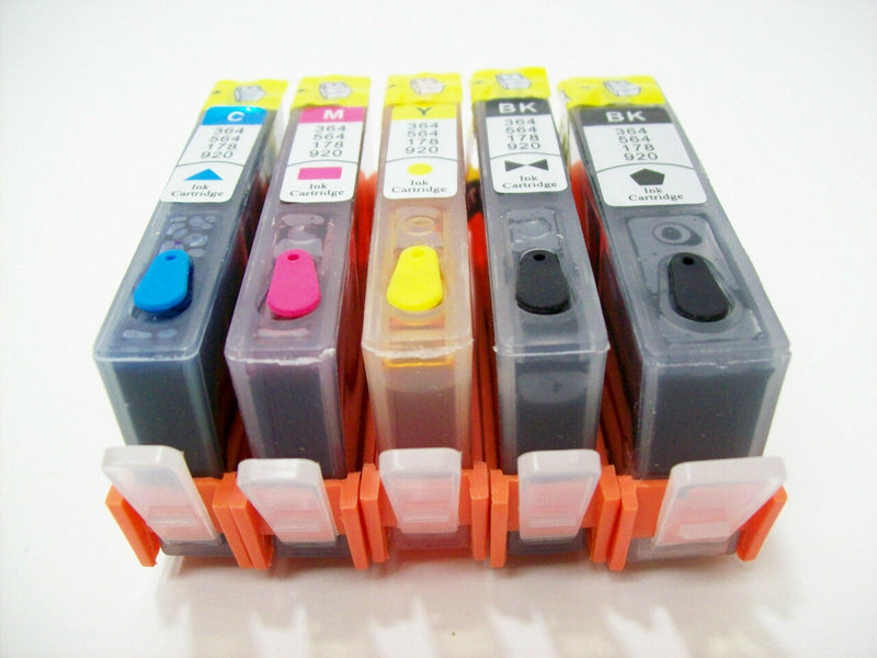 Non-OEM Refillable Ink Cartridge for HP 564/564XL PhotoSmart C309a C309n C309g