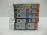 Genuine Canon PGI-220BK Black and CLI-221 Ink Cartridges - 5 Packs