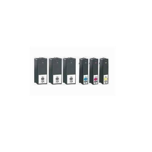 6 Compatible for Lexmark 100XL Black & Color Ink Cartridges Interpret S405 S505