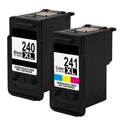 2PK PG-240XL CL-241XL Ink Cartridge For Canon Pixma MG and MX Series Printer